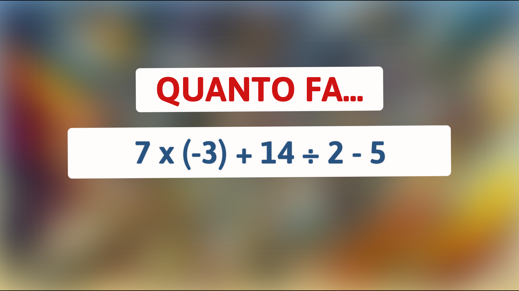 Solo l'1% riesce a risolvere questo indovinello matematico: scopri se sei tra i pochi geni!"